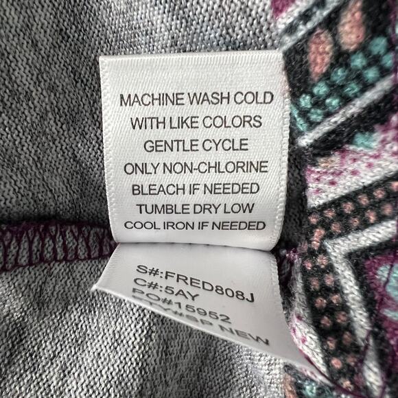 Live To Be Spoiled Chevron Print Sheath Boho Dress Size Large - Picture 10 of 11